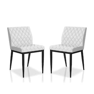 McGuffey Black and Ivory Side Chairs (Set of 2)