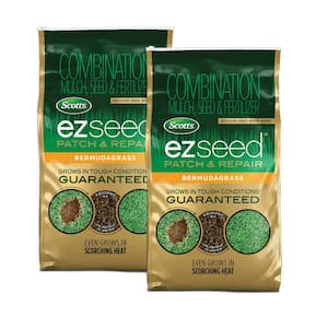 10 lbs. EZ Seed Patch and Repair Bermudagrass Mulch, Grass Seed and Fertilizer Combination (2-Pack)