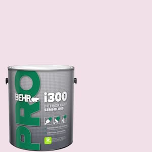 1 gal. #M120-1 Pink Proposal Semi-Gloss Interior Paint