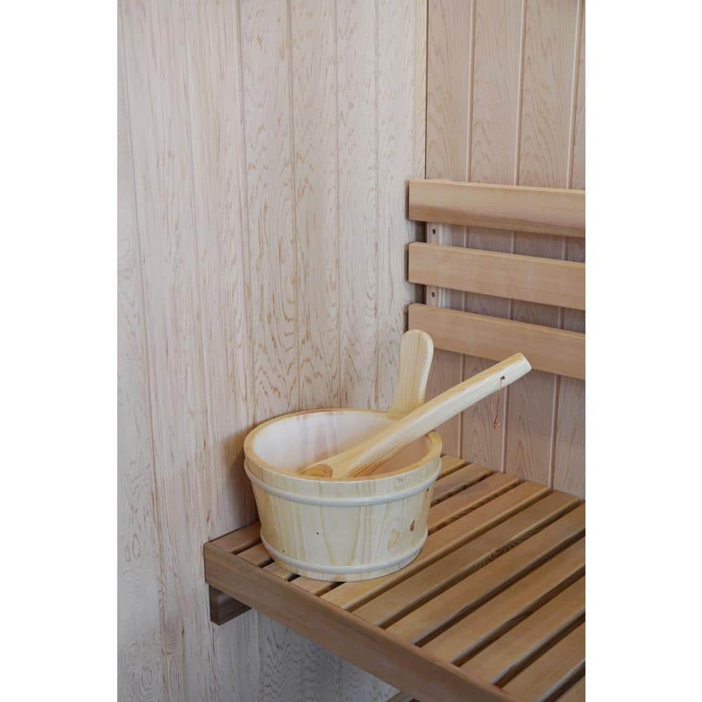Aston 2-Person Natural Hemlock Traditional Sauna