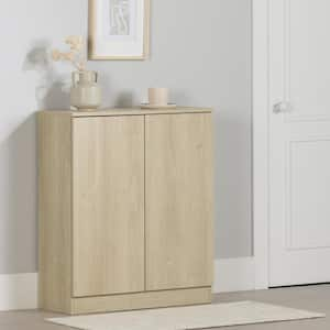 Arum Bleached Oak Particle Board 31.25 in. Sideboard