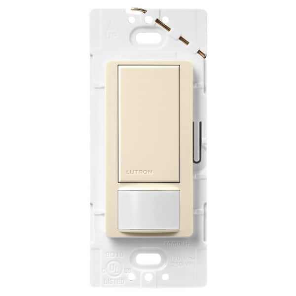 Lutron Maestro Motion Sensor Switch, 2-Amp, Single-Pole, Almond