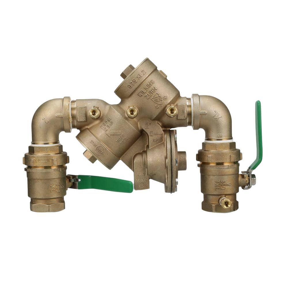 2 in. Lead-Free Reduced Pressure Principle Assembly with Street Elbows and Union Ball Valves price history on PriceWatchPro