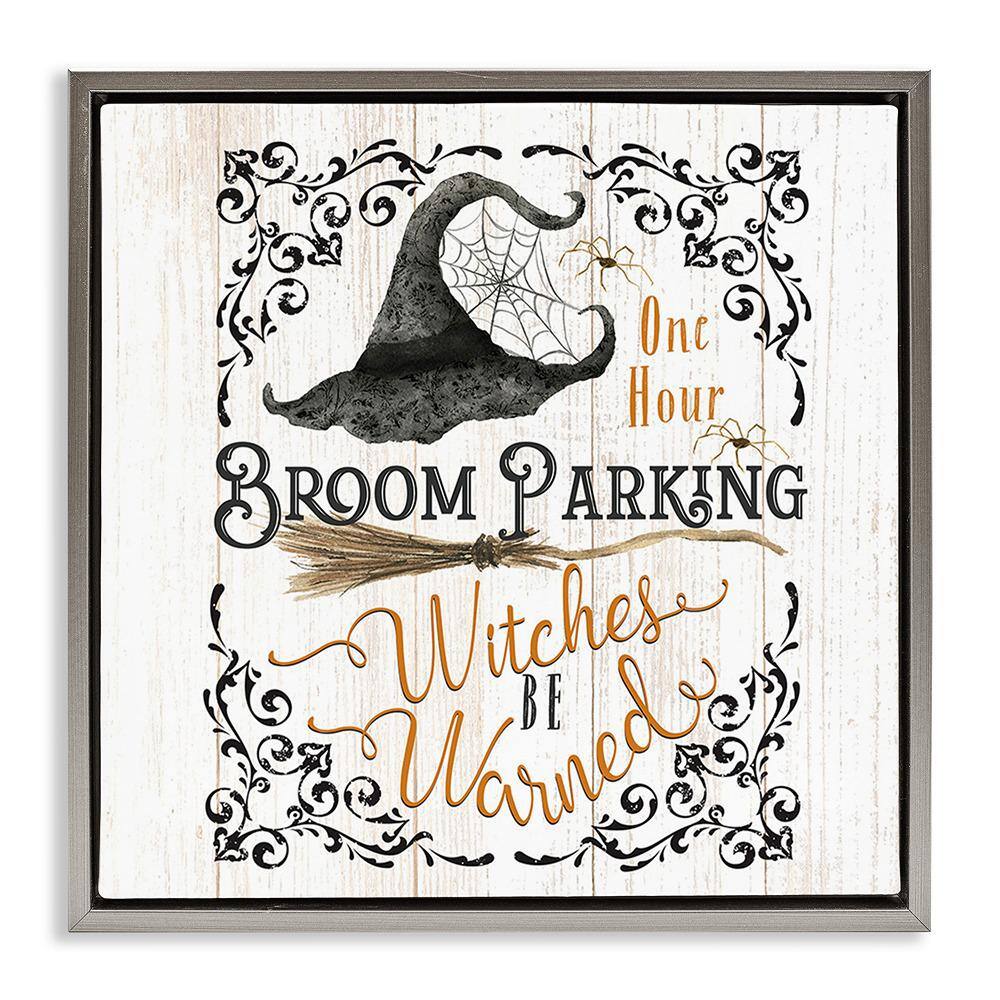 Rustic Broom Parking by Deane Beesley 1 Piece Floater Frame Graphic Print Typography Poster Art Print 25 in. x 25 in. price history on PriceWatchPro