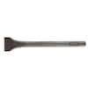 Milwaukee Tool 1 in. x 18 in. Spline and Round Hex Scaling Chisel | The