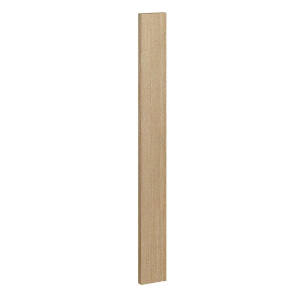 Washington Franklin Hargrove 3 in. W x 0.75 in.D x 36 in. H in Vanguard Oak Kitchen Cabinet Filler Strip
