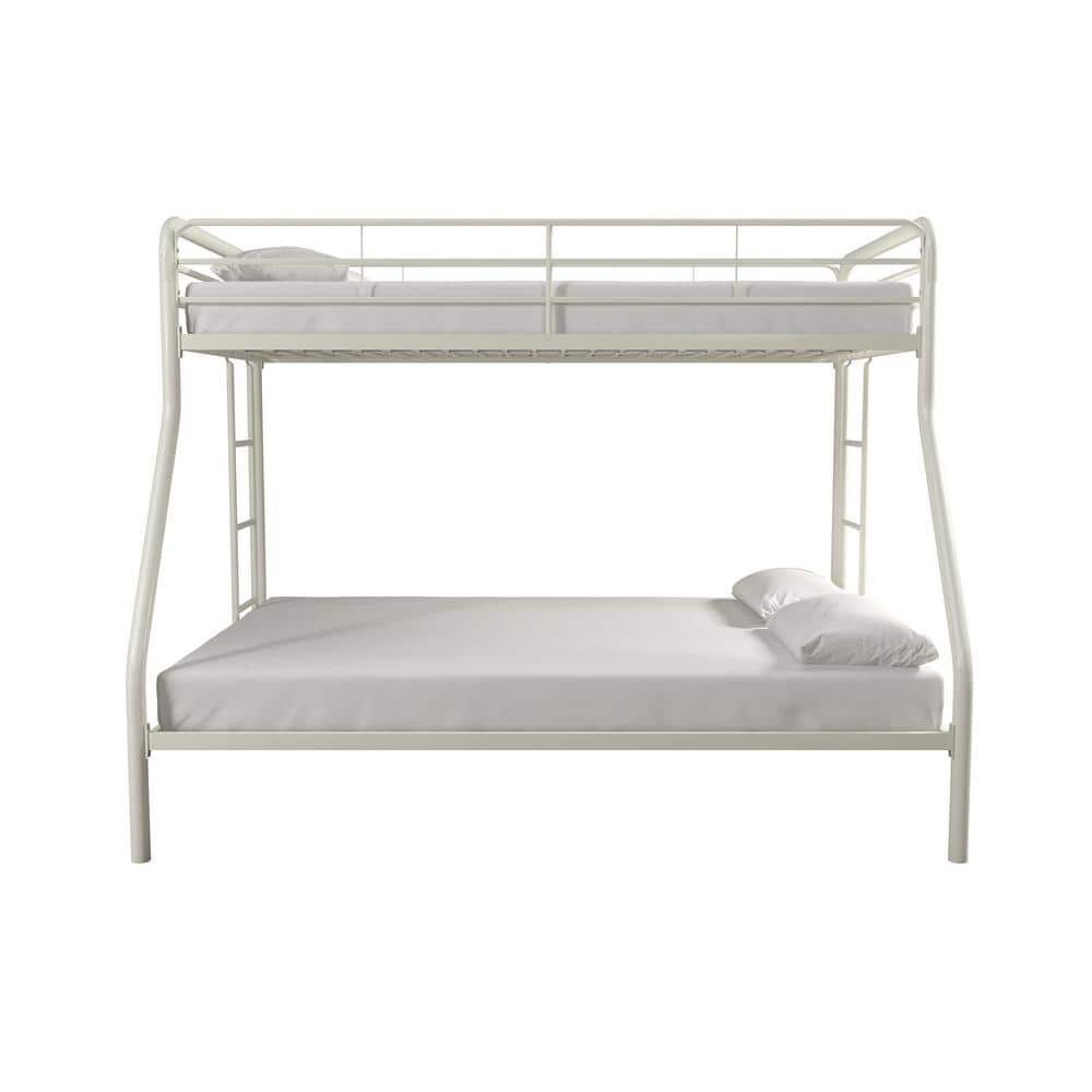 Dhp Cindy White Twin Over Full Metal, Dhp Twin Over Full Metal Bunk Bed Frame Multiple Colors