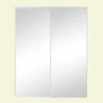60 in. x 80 in. 120 Series Steel Mirror Sliding Door