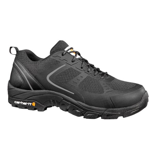 Carhartt Men's Lightweight Slip Resistant Athletic Shoes - Steel Toe - Black Size 8.5(M)