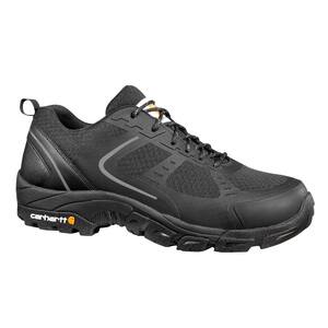 Men's Lightweight Slip Resistant Athletic Shoes - Steel Toe - Black Size 13(M)