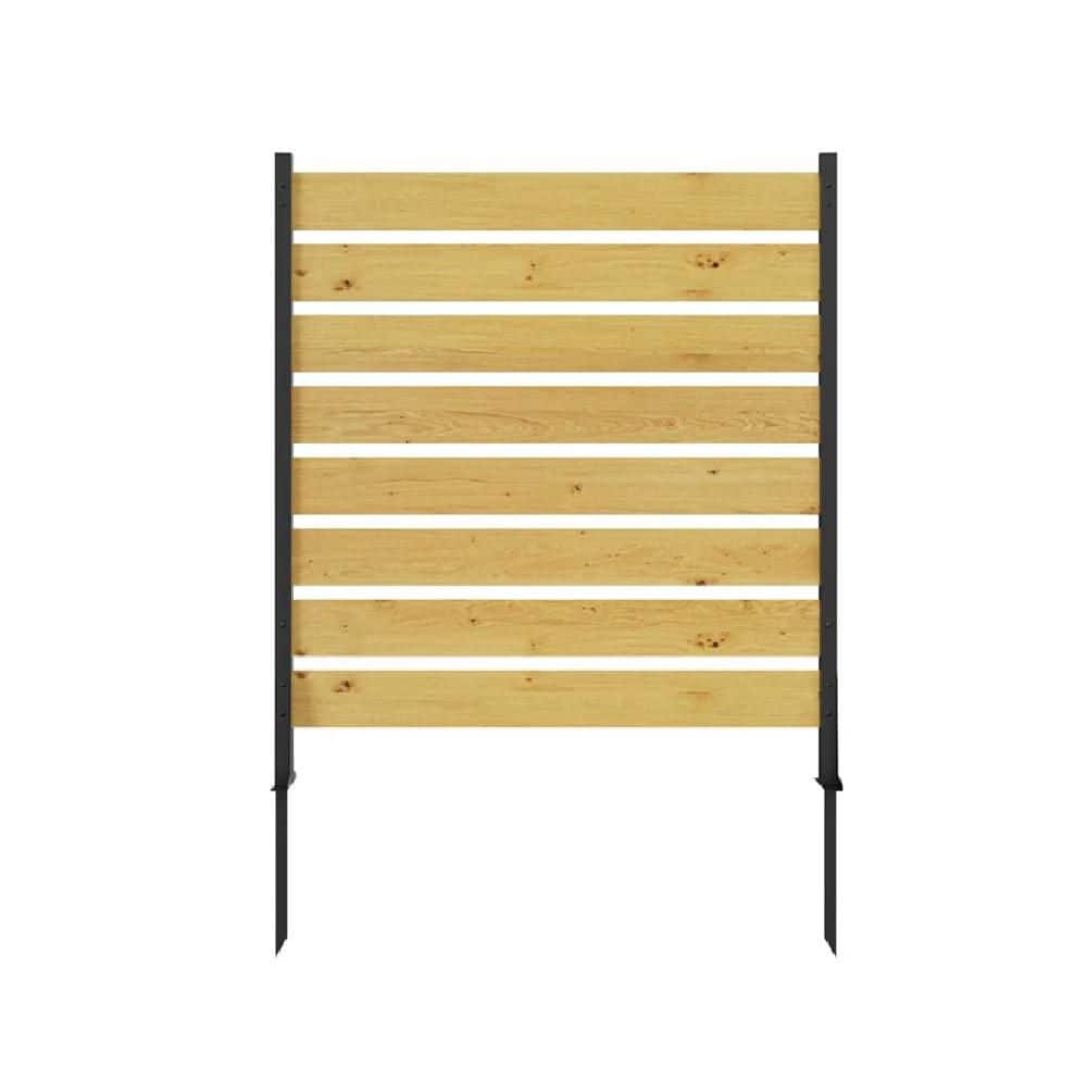 55 in. x 38.5 in. Cedar Wood Outdoor Privacy Screen Fence Panels with Rustproof Frame in Light Brown (2-Piece) price history on PriceWatchPro