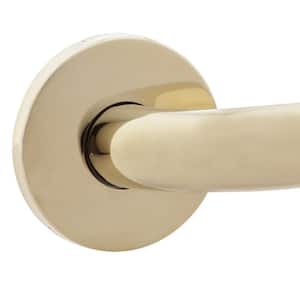 Home Care 18 in. x 1-1/4 in. Concealed Screw Grab Bar with SecureMount in Polished Brass