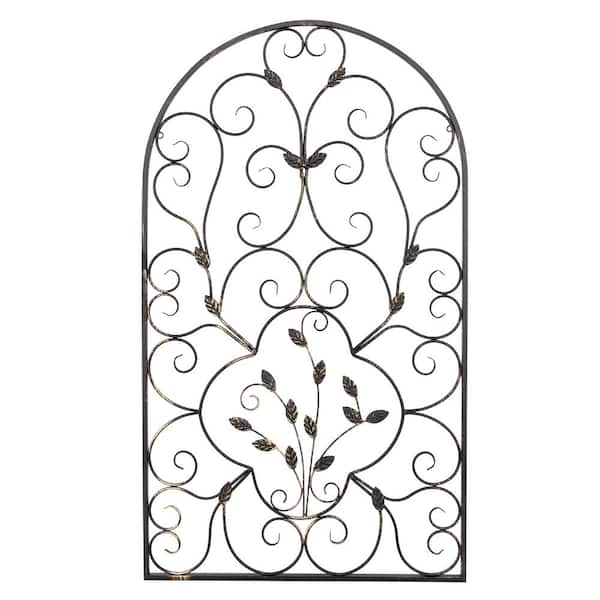 Winado 41.5 in. Semi-Circular Indoor Iron Decorative Sign