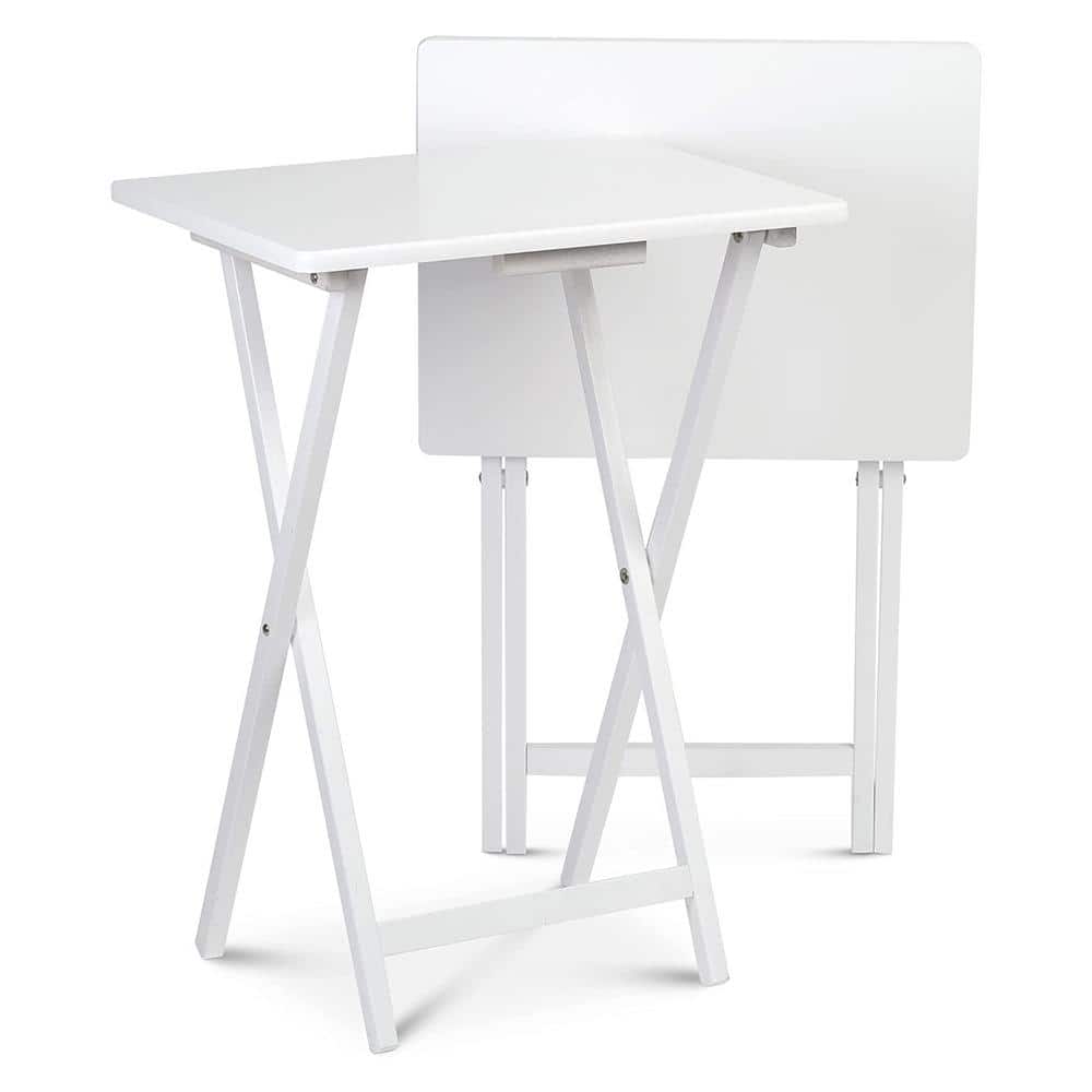 Folding Tray Table with Stand, folding side table and TV tray - ADA