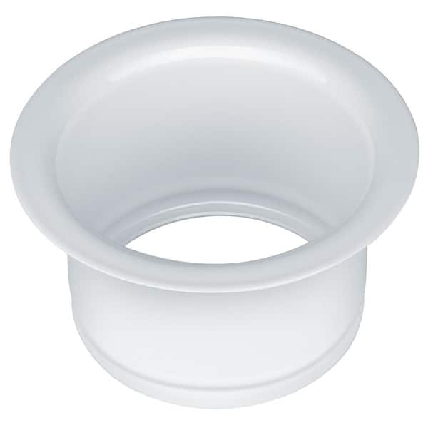 Everbilt 3-Bolt Extended Sink Flange in White, Universal