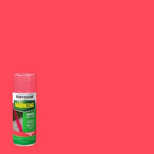 11 oz. Fluorescent Pink Marking Spray Paint (6-Pack)
