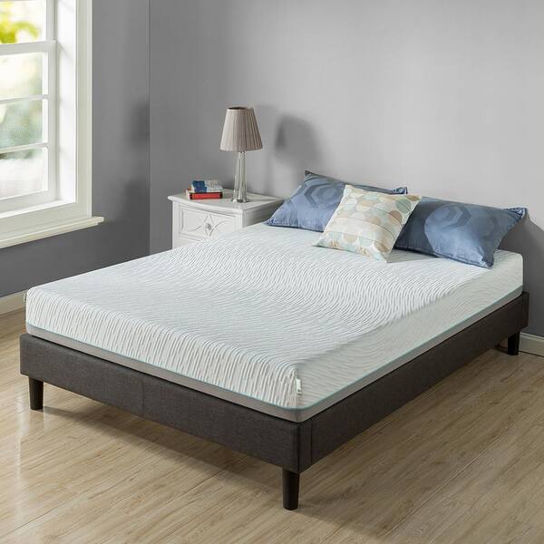 Photo 1 of Green Tea Pressure Relief 8 Inch Medium Smooth Top Twin XL Memory Foam Mattress