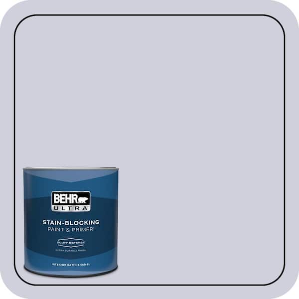BEHR ULTRA 1 qt. #640E-3 Simplicity Extra Durable Satin Enamel Interior Paint & Primer