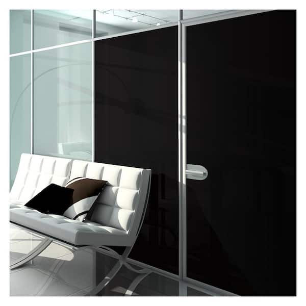 Blackout Vinyl Window Film 7 ft x 60"   Tint Privacy Home Office  Intersolar® 