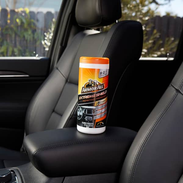 Armor All 25-Count Wipes Car Interior Cleaner in the Car Interior