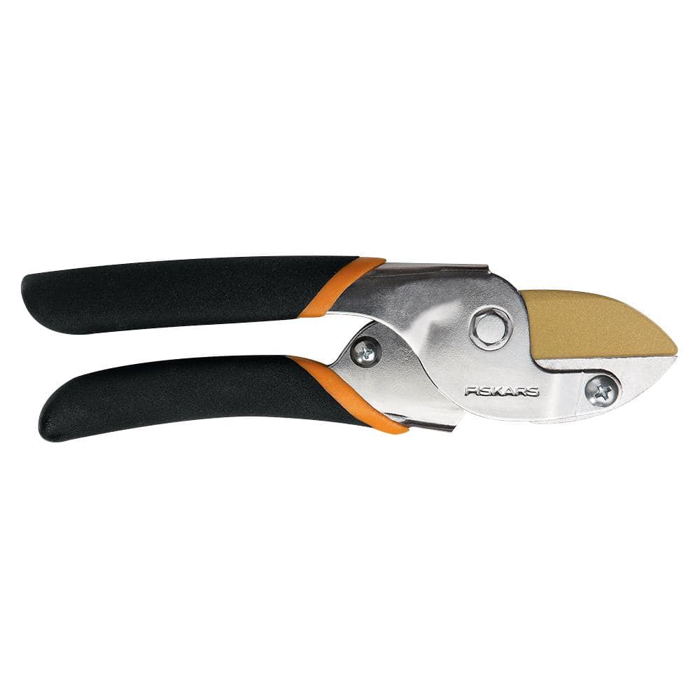 Power Drive Ratchet Anvil Hand Pruning Shears 8 Inch Clipper Anvil Mintcraft New