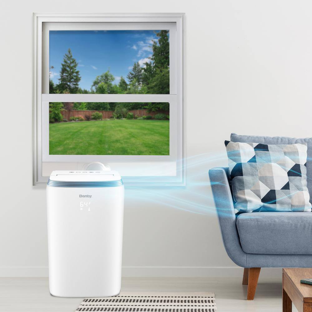 Danby 13,000 BTU White Portable Air Conditioner with Remote