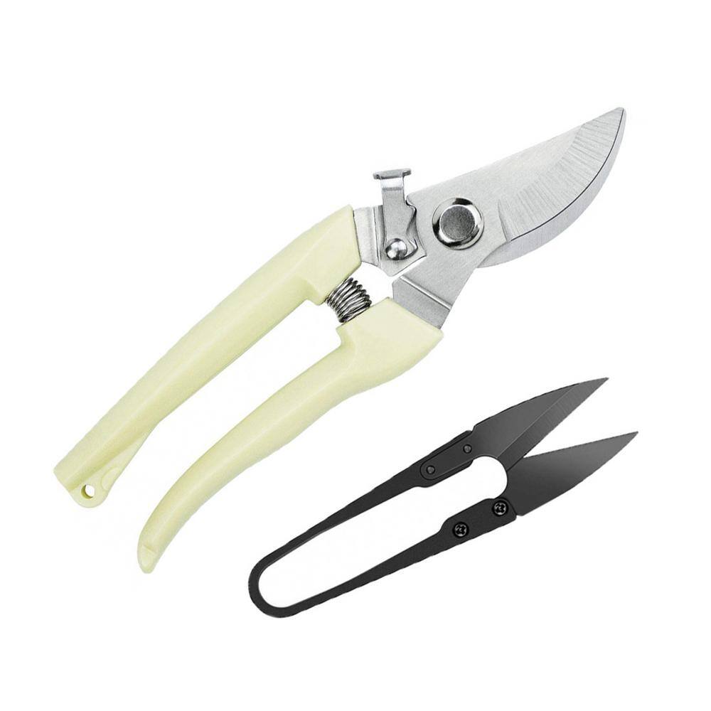 Dyiom 3/4 in. Pruning Shears Cutting Capacity, Stainless Steel ...