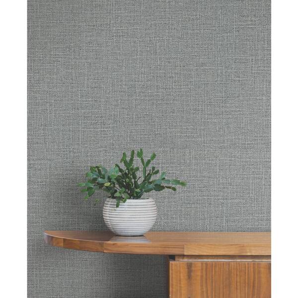 Grey Loom Silver Wallpaper