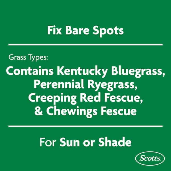 EZ Seed Patch and Repair Sun and Shade, 40 lbs., With Mulch, Sun and Shade Grass Seed, and Fertilizer
