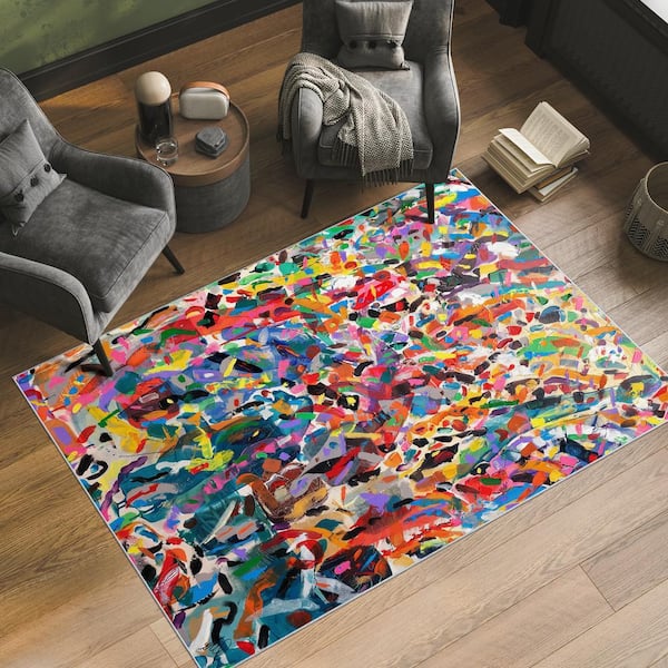 Empire Art Direct Multi-Colored 5 ft. x 8 ft. Meditations No. I