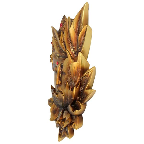 Design Toscano 61 in. x 19 in. Dione the Divine Water Goddess Wall  Sculpture (2-Piece) KY94067 - The Home Depot