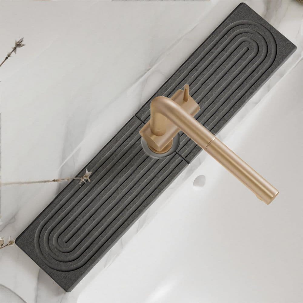 24 in. Diatomite Fast Drying Stone Sink Mat