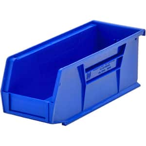 Ultra Series 1.51 Qt. Stack and Hang Bin in Blue (12-Pack)