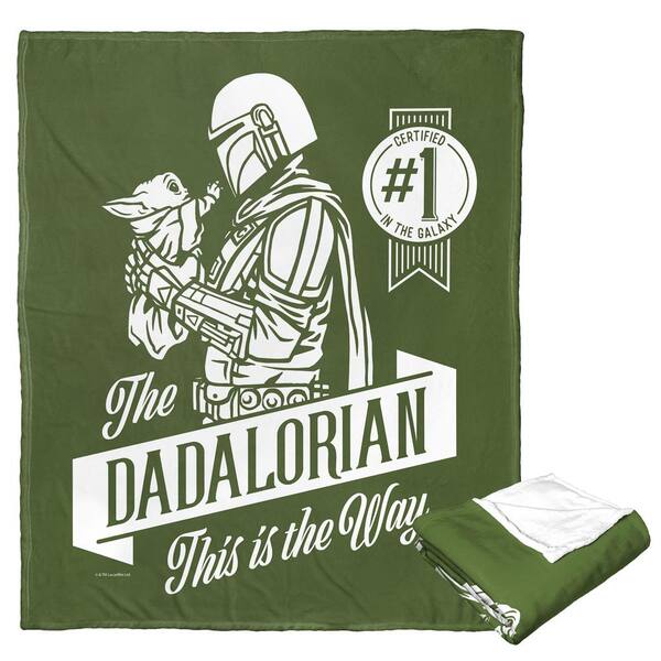 The Northwest Group Star Wars The Mandalorian Dadalorian Silk Touch Throw 1dsw236000075oof The