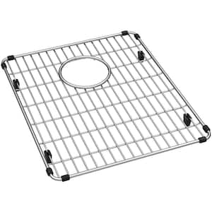 12.75 in. x 15.25 in. Bottom Grid for Kitchen Sink in Stainless Steel