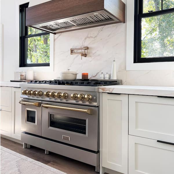 ZLINE Kitchen and Bath Autograph Edition 48 in. 7 Burner Double