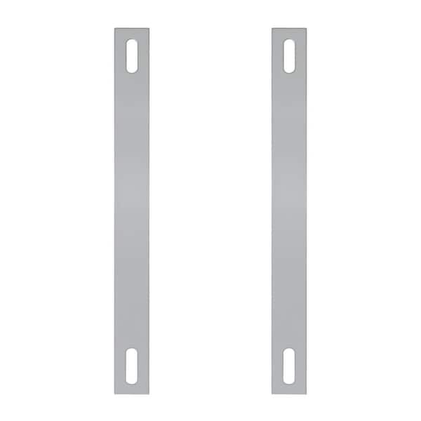 Tommy Docks 1 in. x 2 in. x 23 in. Aluminum Backing Plate for Boat Dock Ladders on Dock Systems, 2-Pack