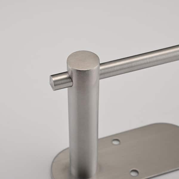 Wall Mount Brushed Nickel Stainless Steel Paper Towel Holder (1 Pack)
