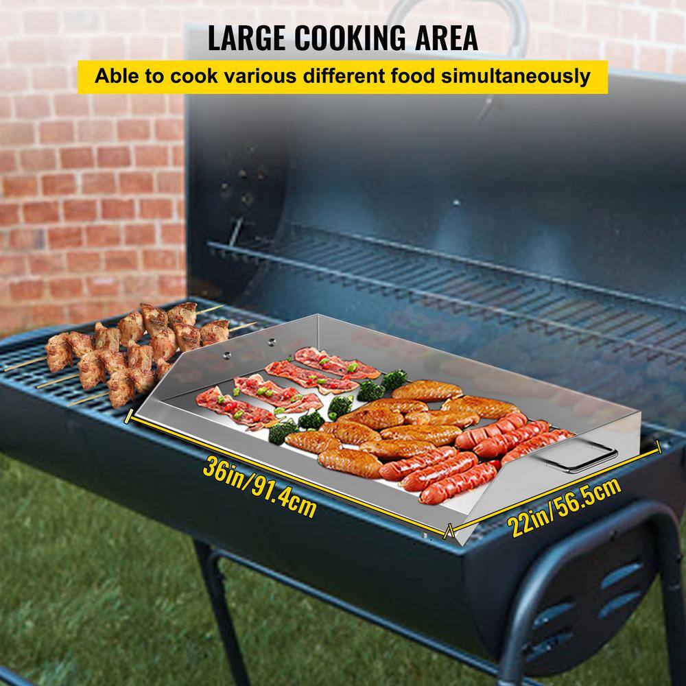VEVOR 36" Non-Stick Stainless Steel Griddle
