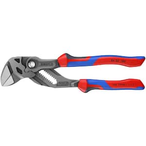 KNIPEX 10 in. Pliers Wrench in Black 86 01 250 - The Home Depot
