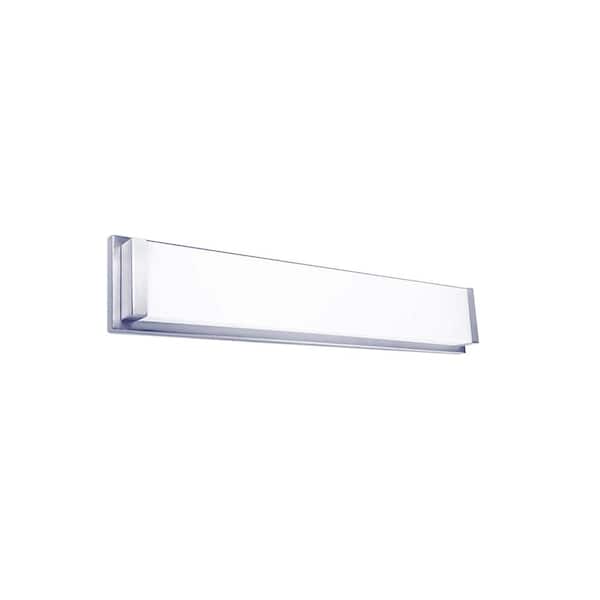 WAC LIMITED Metro 20 in. 3000K Chrome ENERGY STAR LED Vanity Light Bar and Wall Sconce