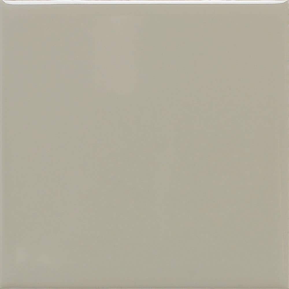 Matte Architectural Gray 6 in. x 6 in. Ceramic Wall Tile (12.5 sq. ft. / ca