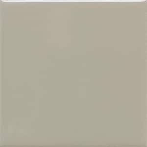 Matte Architectural Gray 6 in. x 6 in. Ceramic Wall Tile (12.5 sq. ft. / case)