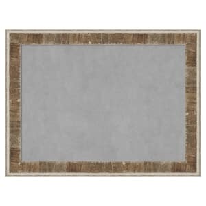 Farmhouse Brown Narrow 33 in. x 25 in. Magnetic Board, Memo Board