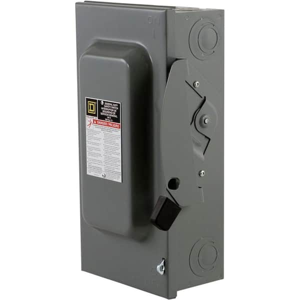 Square D 100 Amp 240-Volt 2-Pole Fused Indoor General Duty