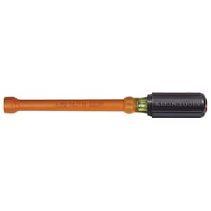1/2 in. Insulated Nut Driver with 6 in. Hollow Shaft- Cushion Grip Handle