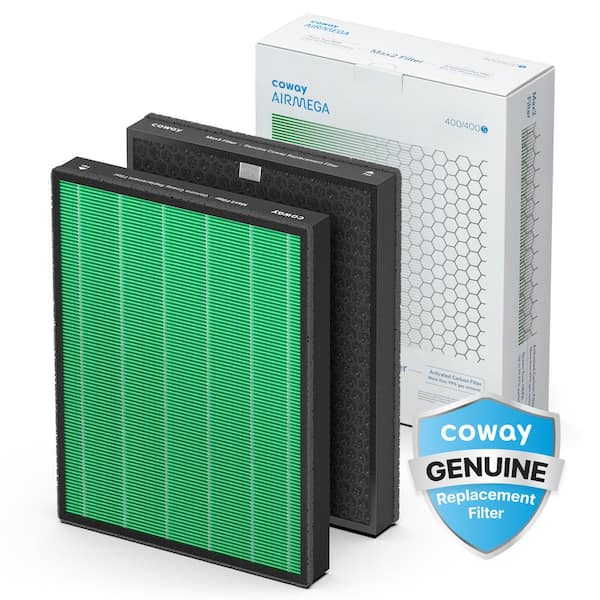 Coway Airmega Max 2 Air Purifier Replacement Filter Set for 400/400S Series