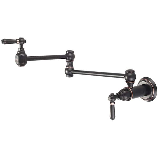 Pioneer Faucets Americana Wall Mount Potfiller in Moroccan Bronze