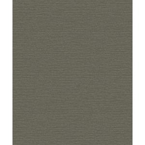Boutique Collection Bronze Shimmery Weave Non-Pasted Paper on Non-woven Wallpaper Roll