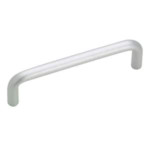 Livingston Collection 3-1/2 in. (89 mm) Center-to-Center Satin Chrome Functional Drawer Pull
